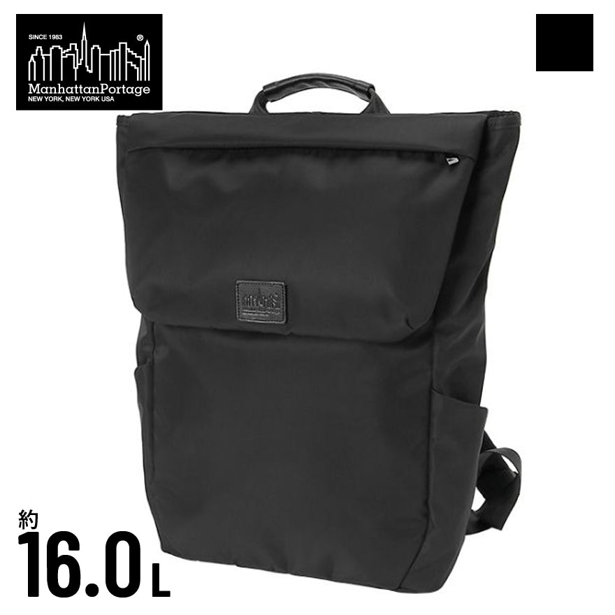 リュックバッグ　マンハッタン 16L＞正規取扱店 マンハッタンポーテージ ビジネス リュック ブラック