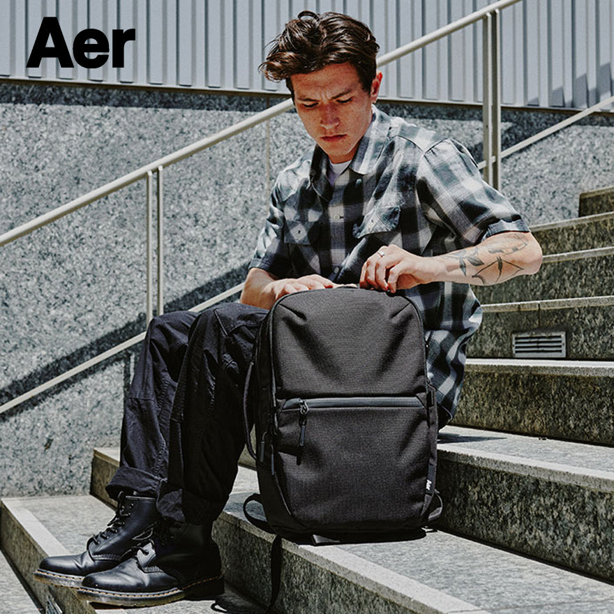 【買物】Aer エアー Flight Pack 2 Gray グレー 3way バッグパック/リュック